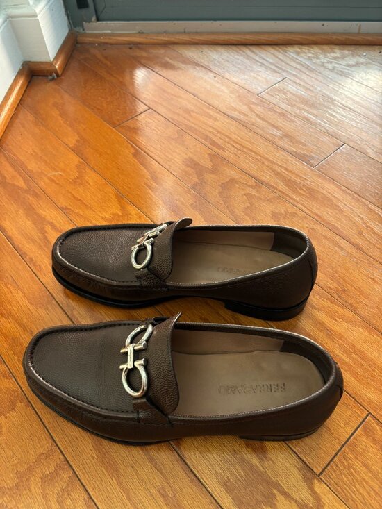 Ferragamo Loafers - Brown Calfskin